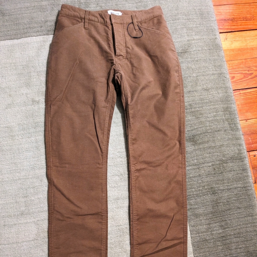 Taylor stitch camp pants moleskin sz 30